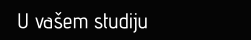 U vašem studiju
